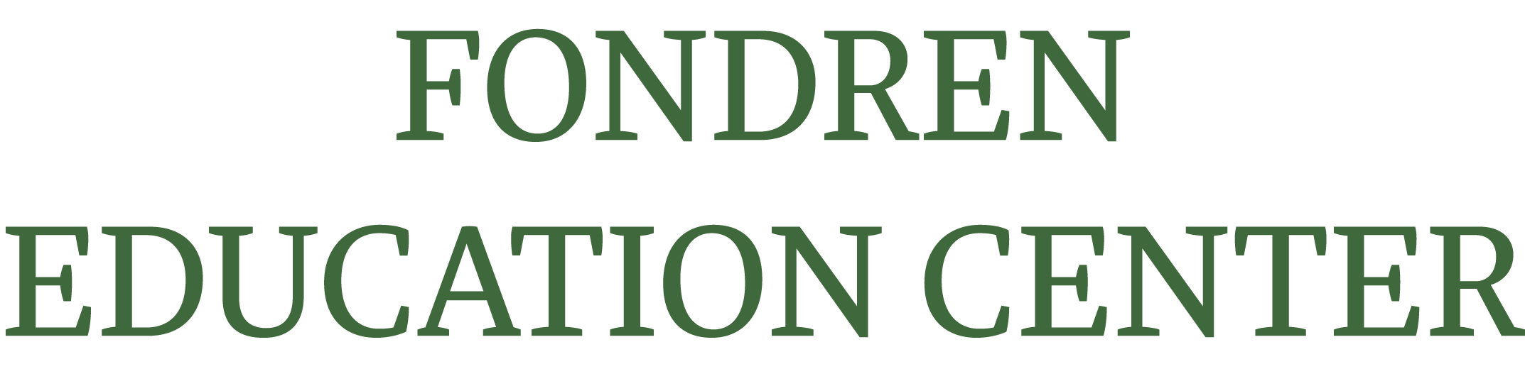 fondren education center logo